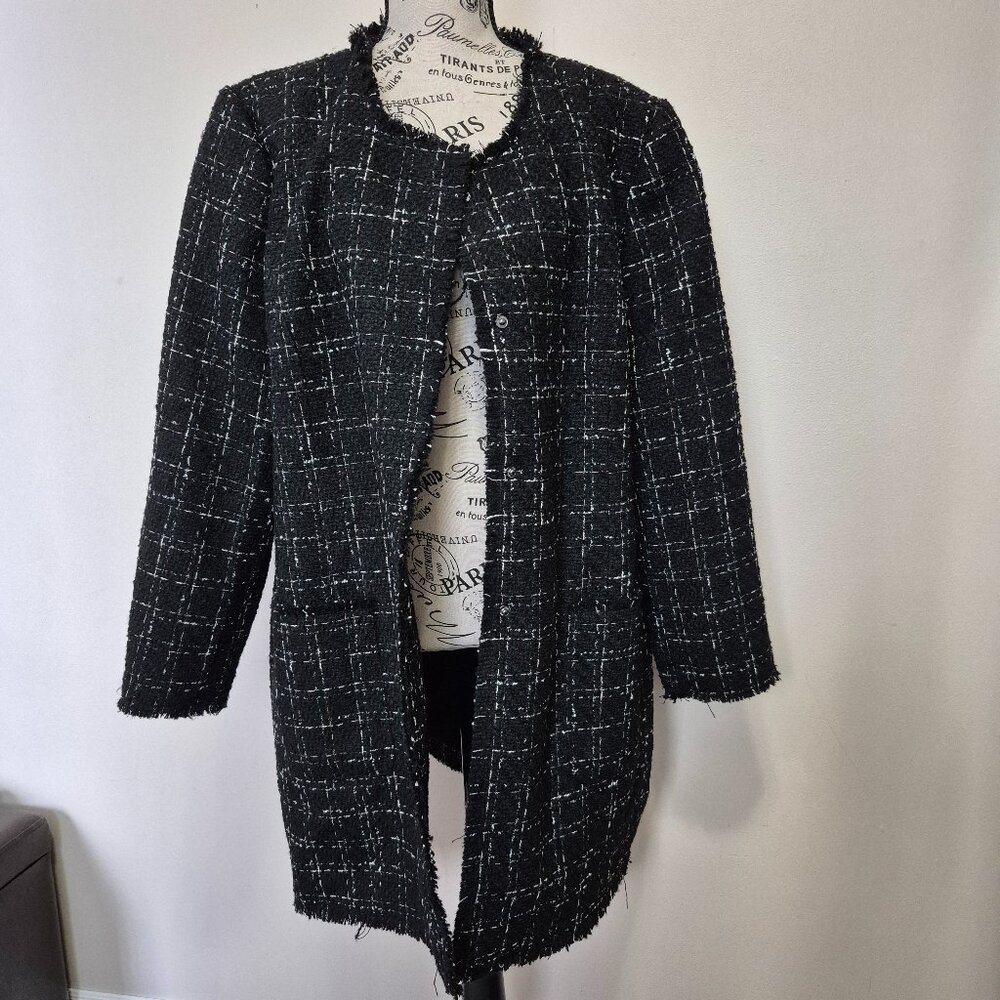 Long Boucle Jacket - Picture 2 of 12